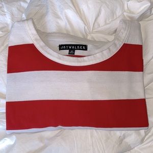 Mens short sleeve stripe t shirt